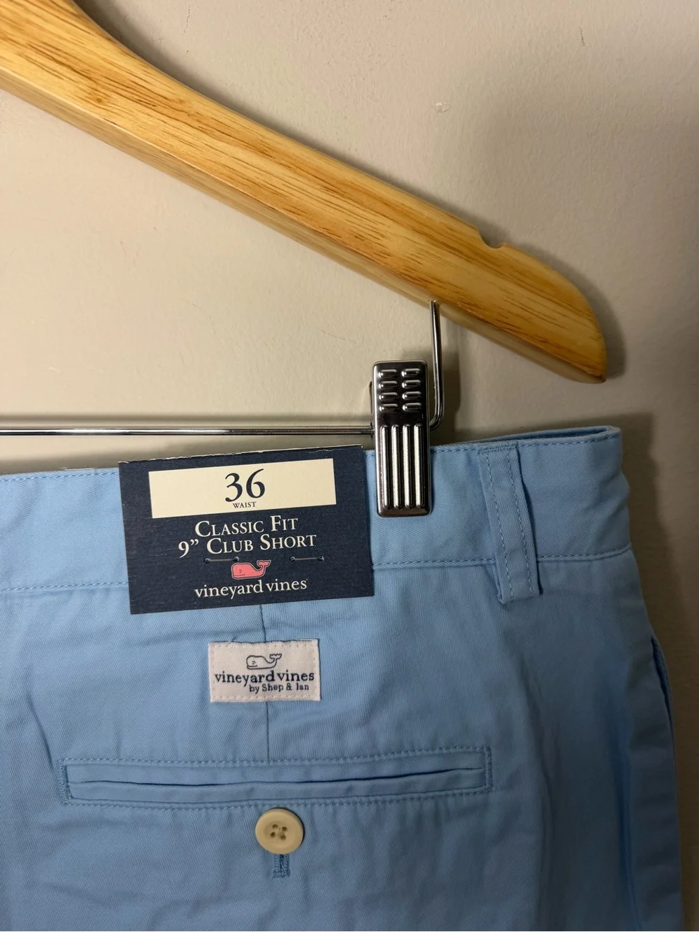 NEW Vineyard Vines Men’s Club Cotton Twill Shorts size 36 9” inseam *1133